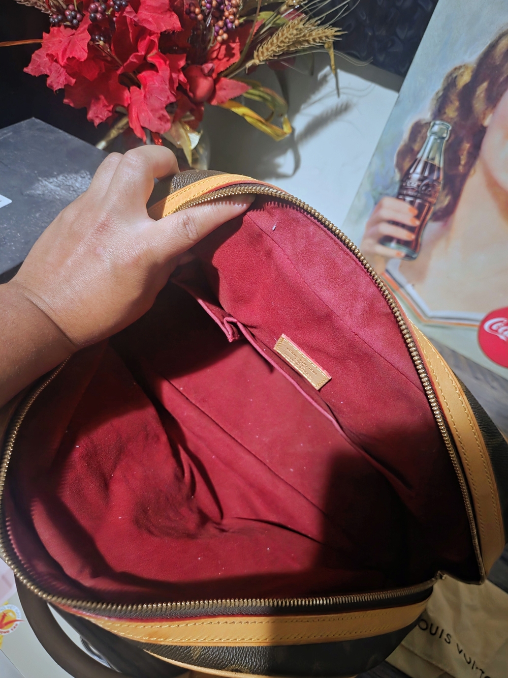Louis Vuitton Monogram Canvas Mizi Bag - Picture 5 of 7